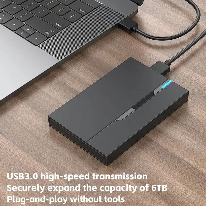  ϵ ̺ Ŭ USB 3.0 ϵ ũ ̽, Ʈ PC SATA SSD HDD , 2.5 ġ, 6TB, 7mm, 9.5mm